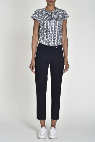 Robell – 68cm Straight Leg Trousers | Navy 51568