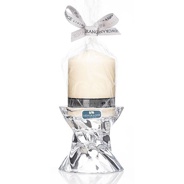 Newgrange Living Cara Pillar Candle Holder 10cm | Glass 1003300