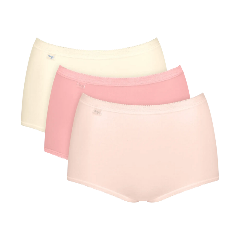 Sloggi Basic+ Maxi Briefs 3-Pack | Multi 10105593