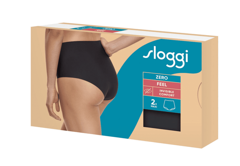 10207433 Sloggi  ZERO Feel Maxi 2P Black