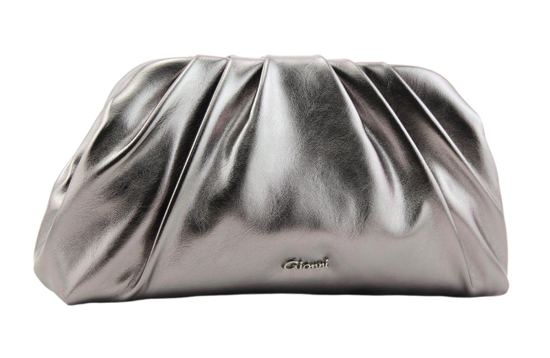 Gionni Bellini Clutch Bag | Pewter 11G2892