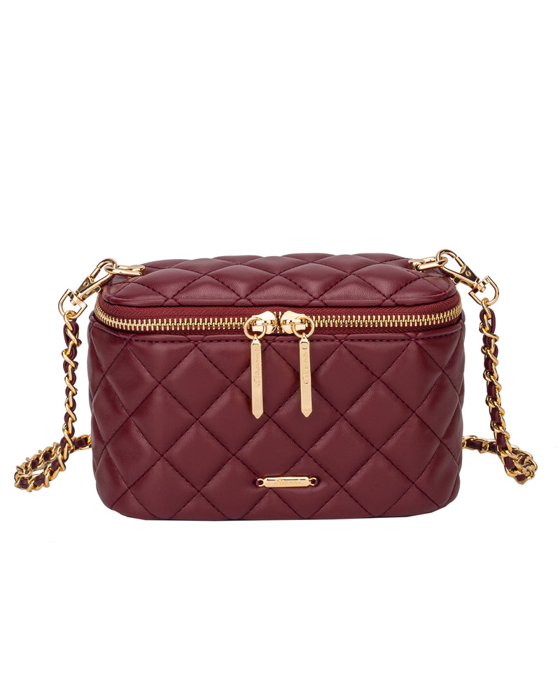 Gionni Manhattan Vanity Case Bag | Berry 11G2901