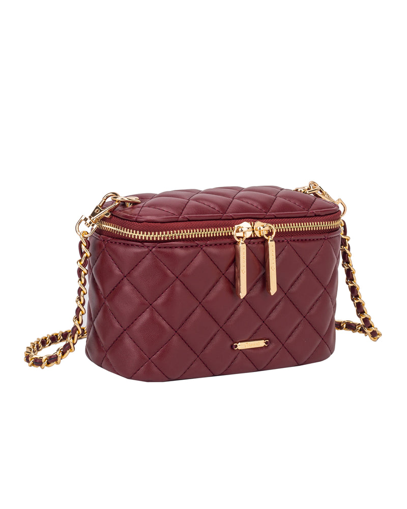 Gionni Manhattan Vanity Case Bag | Berry 11G2901