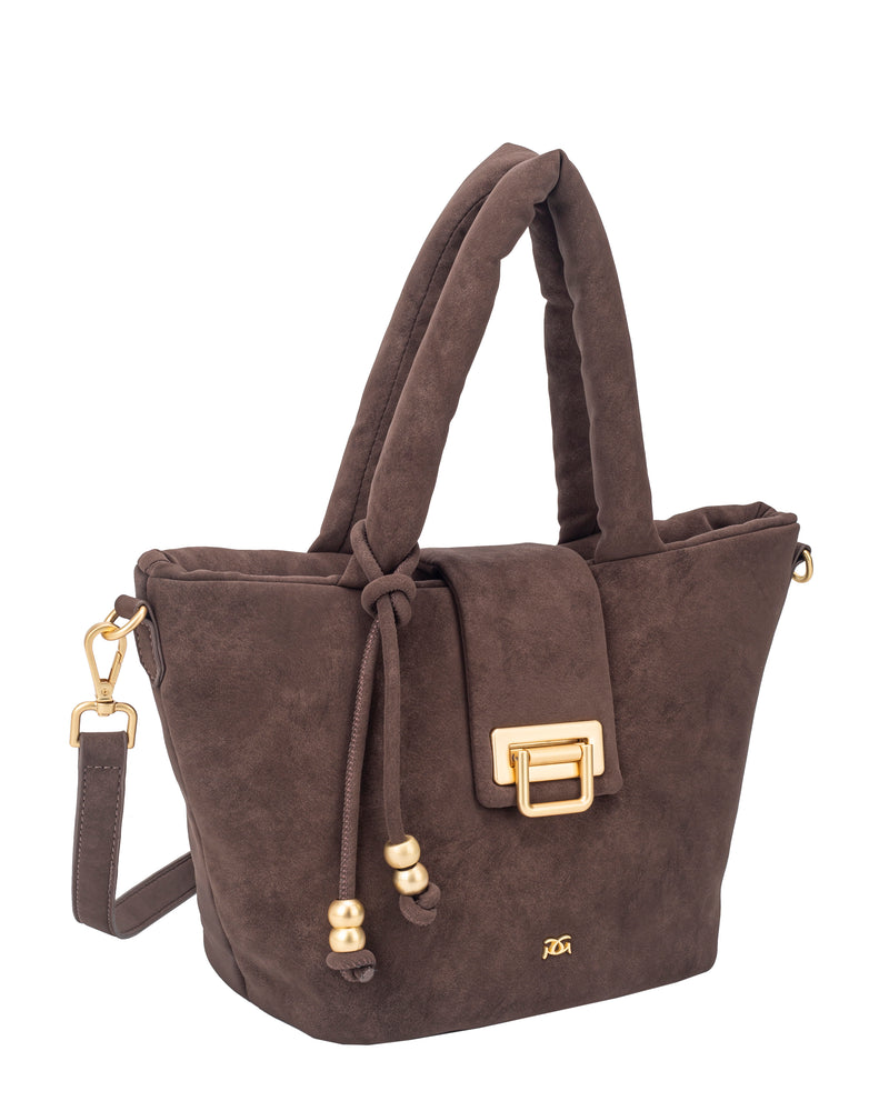 Gionni Ember Medium Tote Bag  | Brown 11G2906