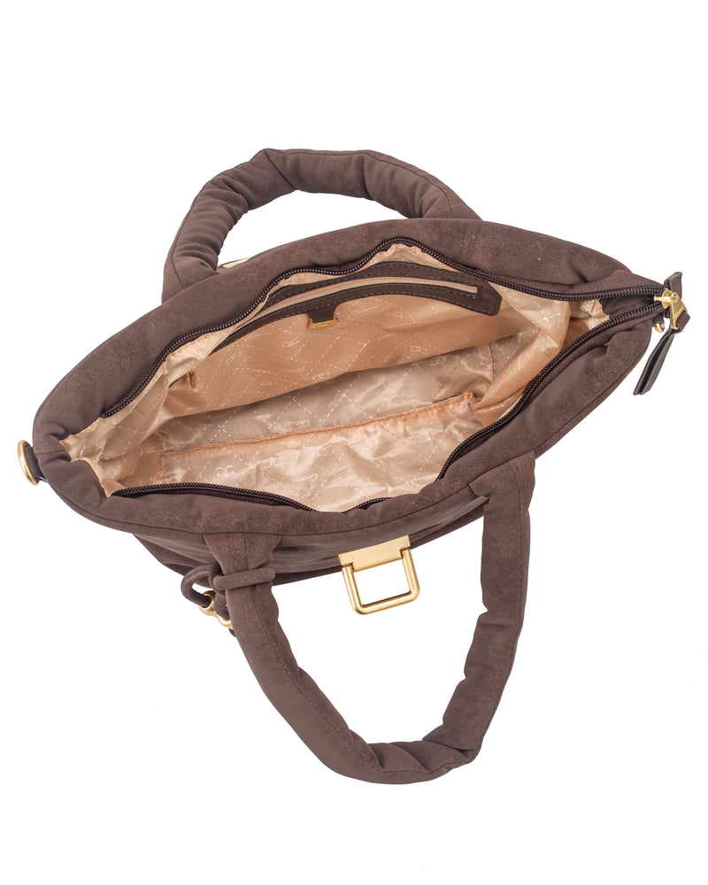 Gionni Ember Medium Tote Bag  | Brown 11G2906