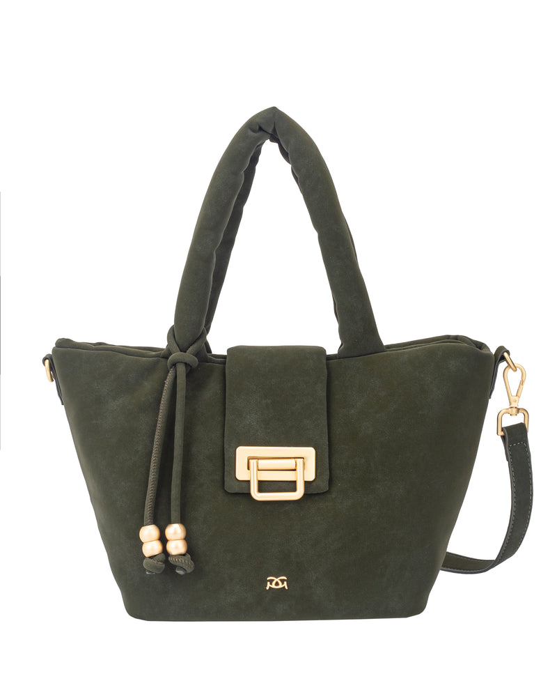 Gionni Ember Medium Tote Bag  | Green 11G2906