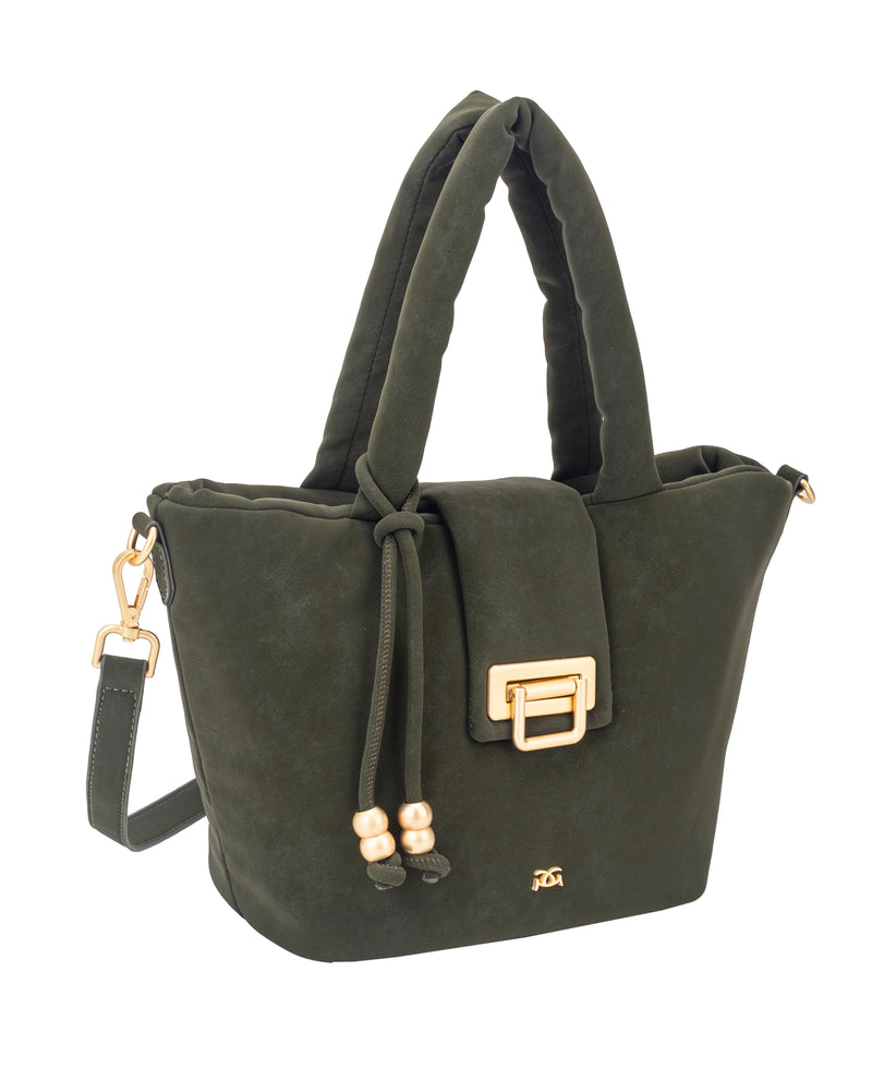 Gionni Ember Medium Tote Bag  | Green 11G2906