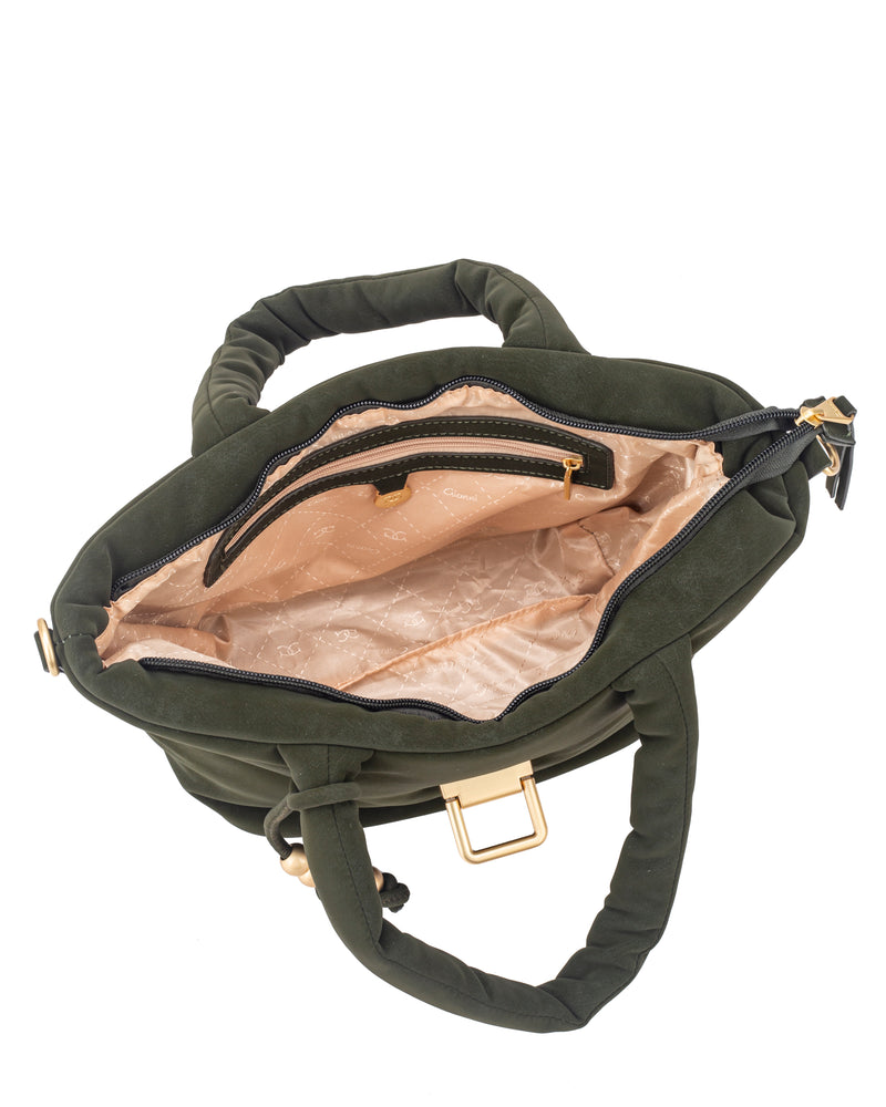 Gionni Ember Medium Tote Bag  | Green 11G2906