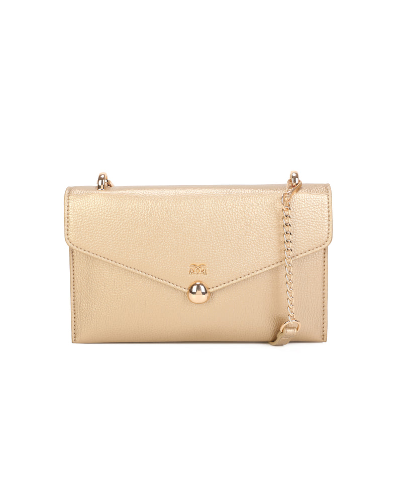 Gionni Sidcar Envelope Clutch | Gold 11G2933