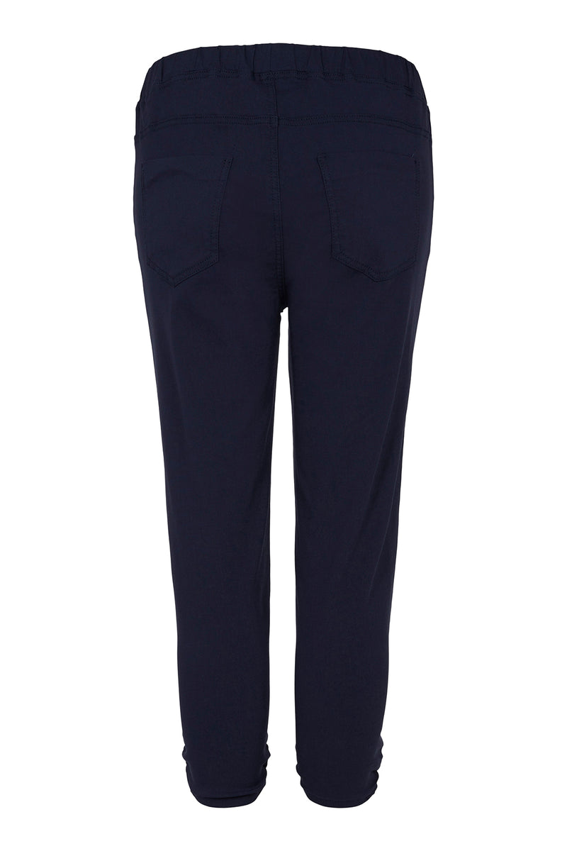 SUNDAY Cropped Trousers  | Marina Blue 6096 6525