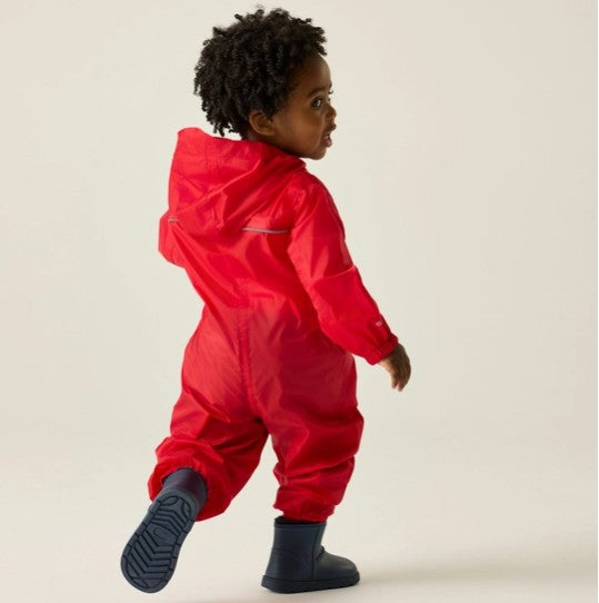 Regatta Kids' ISOLITE Waterproof Puddle Suit | Pepper RKW156