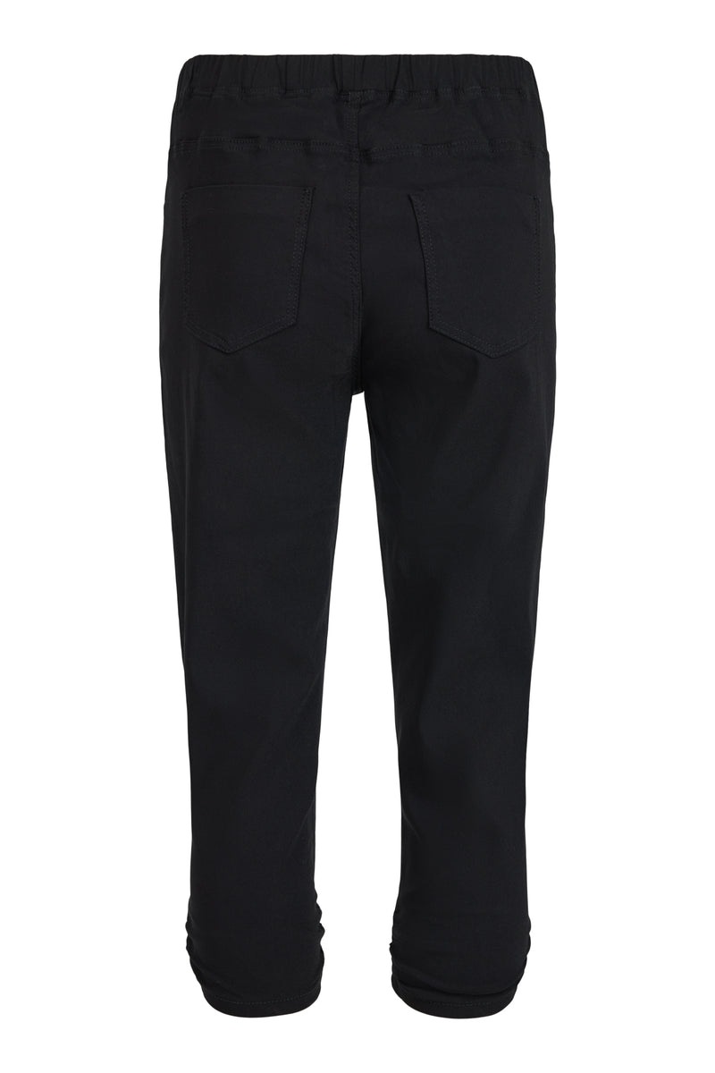 SUNDAY Cropped Trousers  | Black 6096 6525