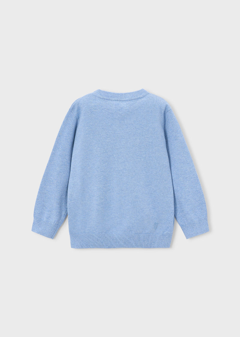 Mayoral Boys Blue Knit Sweater | Water 323