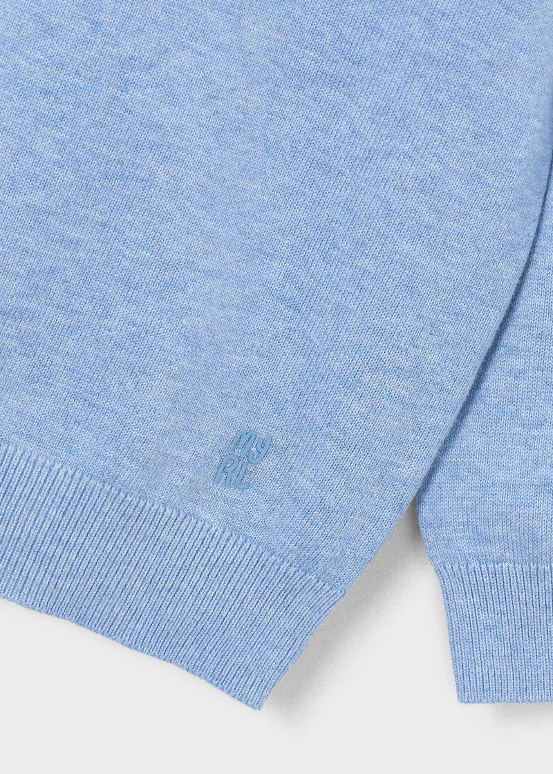 Mayoral Boys Blue Knit Sweater | Water 323