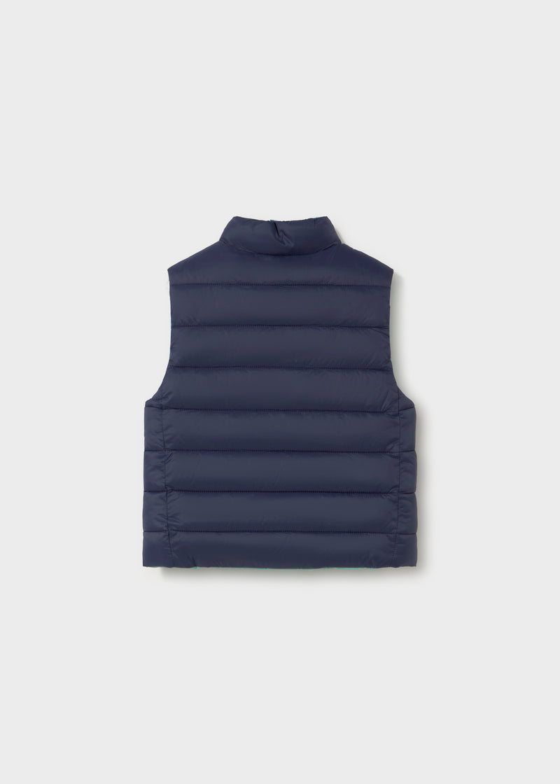 Mayoral Baby Boys Reversible Padded Gilet | Navy 2378