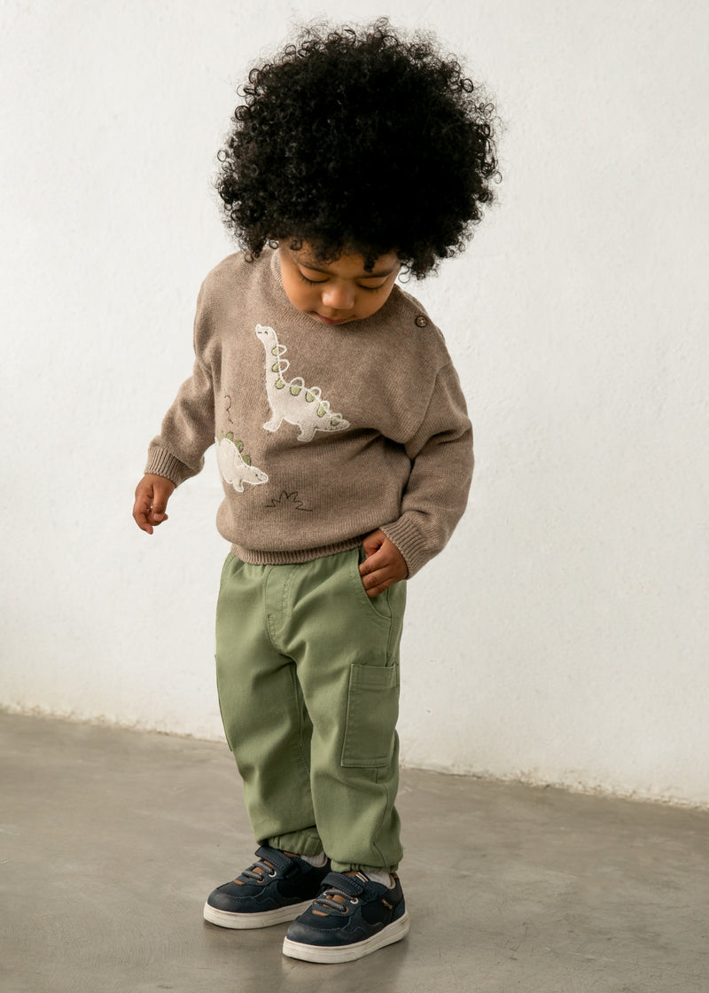 Mayoral Baby Boys Cargo Jogger | Bayleaf 2539