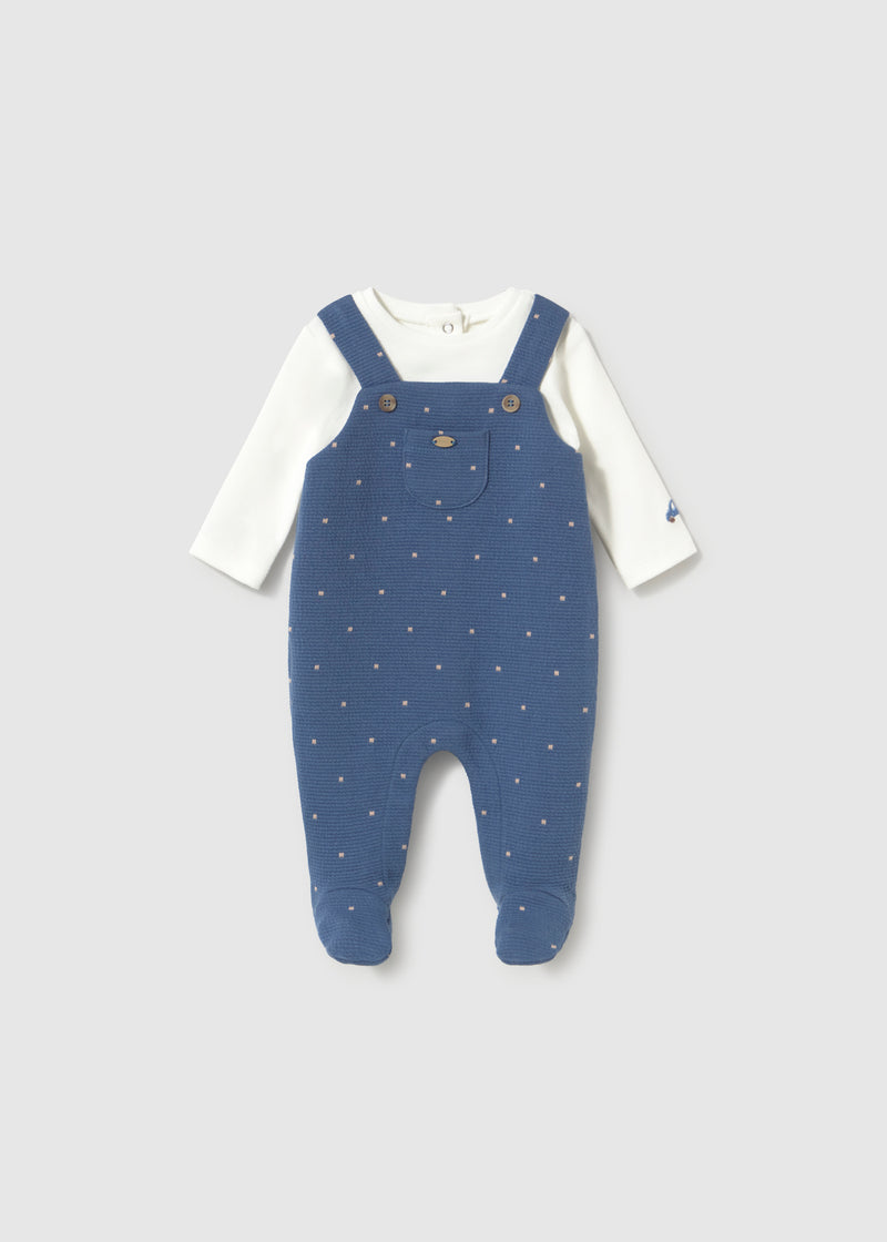 Mayoral Baby Boys Onesie 2-Piece Set | Blueberry 2658