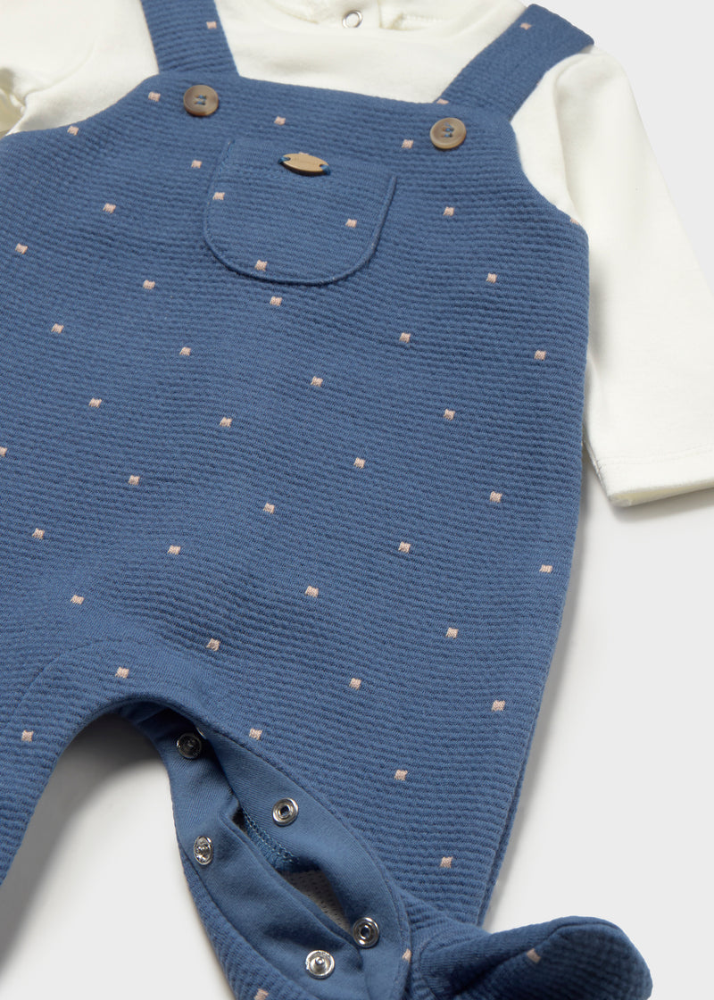 Mayoral Baby Boys Onesie 2-Piece Set | Blueberry 2658