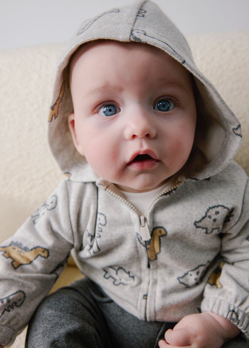 Mayoral Baby Boys 3-Piece Dinosaur Hoodie,Tracksuit Set | Bight 2671