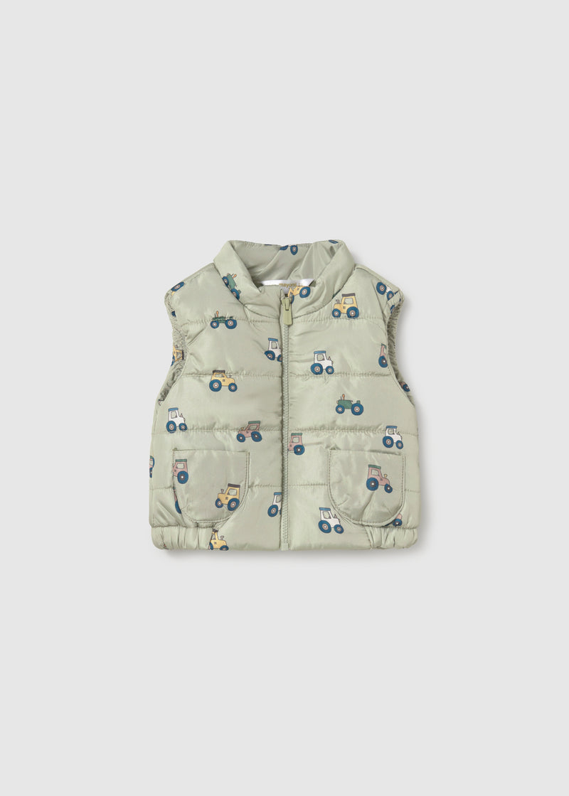 Mayoral Baby Boys 3-Piece T/Suit With Vest  | Forest 2683