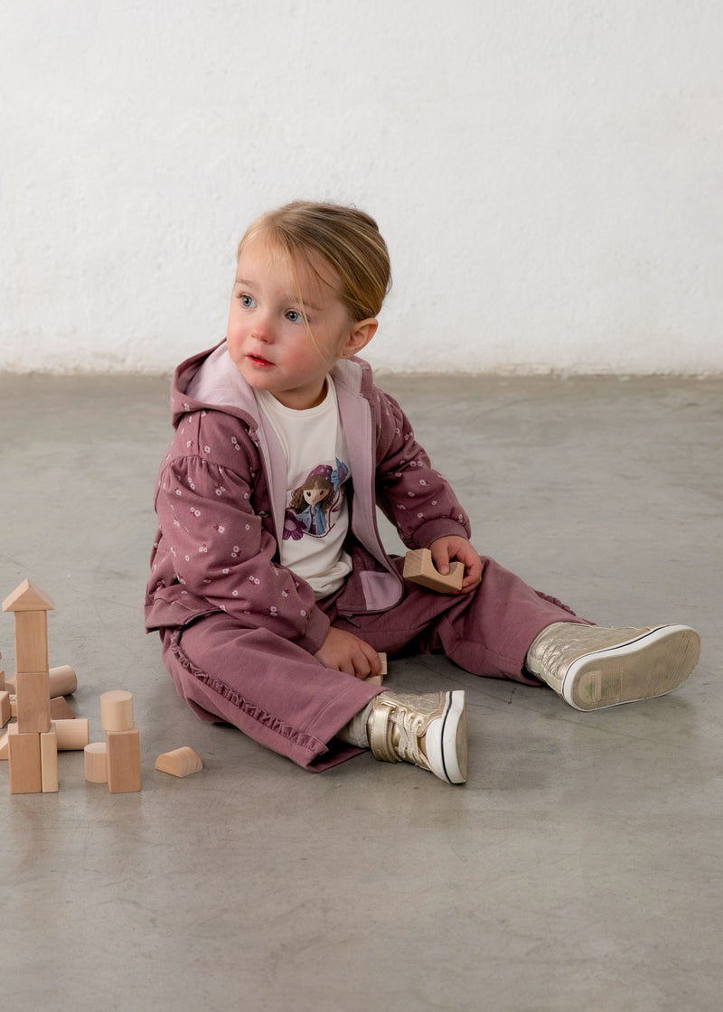 Mayoral Baby Girls 3-Piece Tracksuit  | Violet 2839
