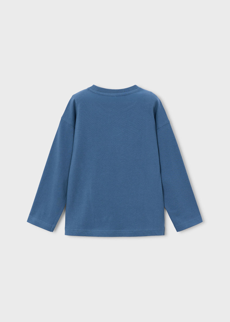 Mayoral Boys Long Sleeve T-Shirt | Ice 4005