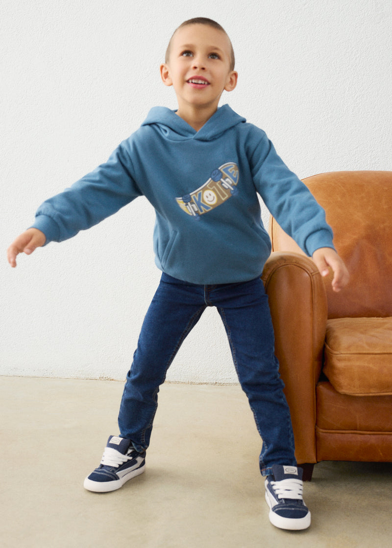 Mayoral Boys Skate Hoodie – chest graphic detail