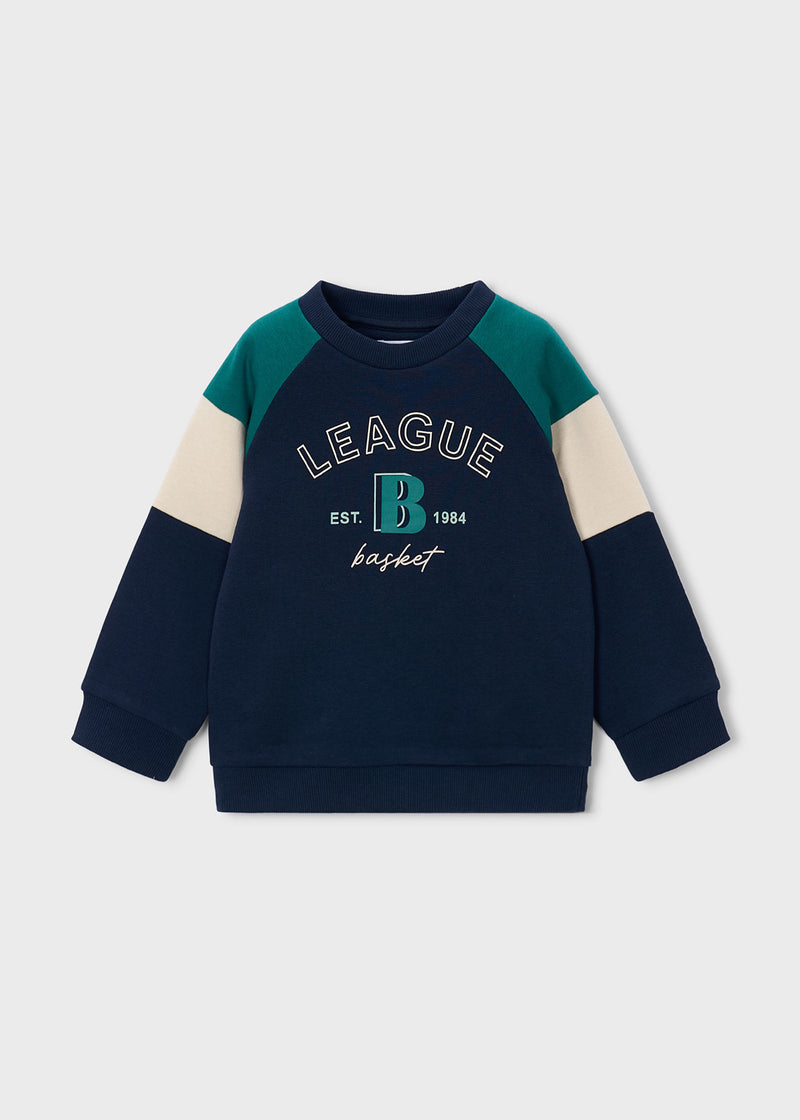 Mayoral Boys League Basket Sweatshirt – front view