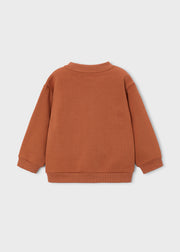 Mayoral Baby Boys Dino Biker Sweatshirt – back view