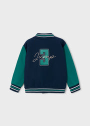 Mayoral Boys Jump #3 Varsity Bomber Jacket – back view