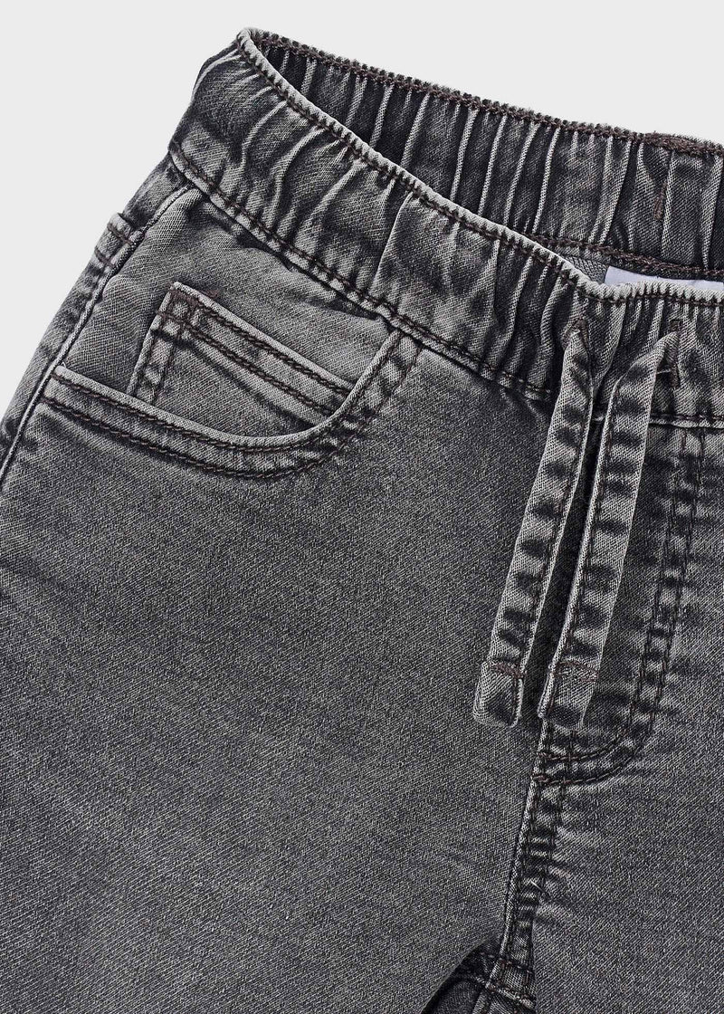 Mayoral Boys Denim Joggers | Grey 4503