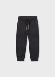 Mayoral Boys Adventure Jogger Trousers - front view flat lay showing full length