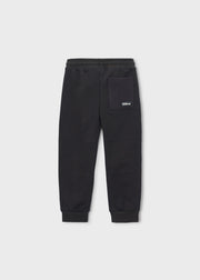 Mayoral Boys Adventure Jogger Trousers - back view flat lay with badge detail