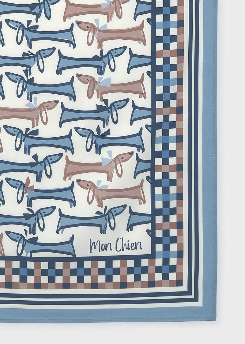 Mayoral Mon Chien long sleeve top – back flat lay