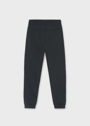 Mayoral Nukutavake black camo side panel joggers – back flat lay showing ribbed cuffs and clean back