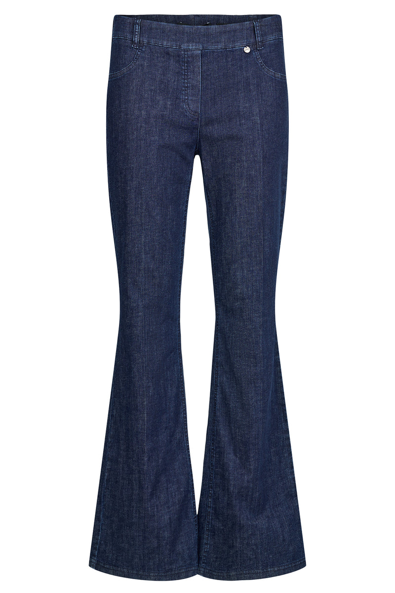 ROBELL Joella Flare Jeans 82cm | Dark Indigo 51605 5459