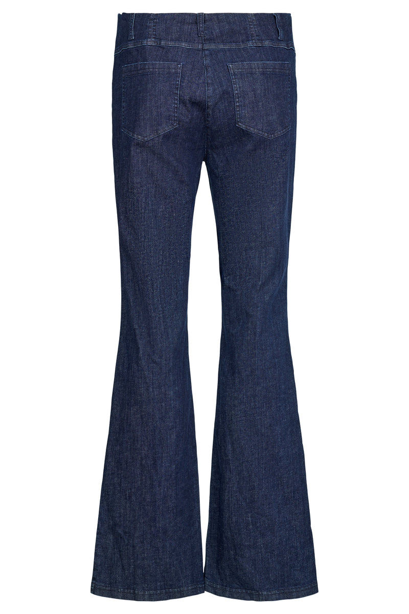ROBELL Joella Flare Jeans 82cm | Dark Indigo 51605 5459