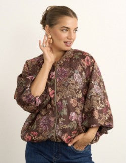 Kyla Harper Bomber Jacket | Floral Print 22989