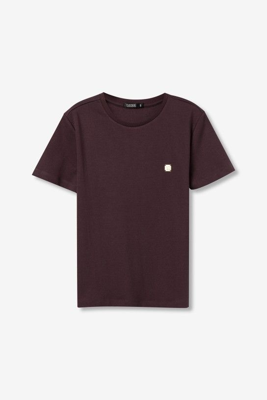 Tiffosi Kariz S/S T-Shirt | Brown 10067445