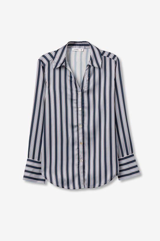 Tiffosi Capricho L/S Shirt  | Blue 10067062