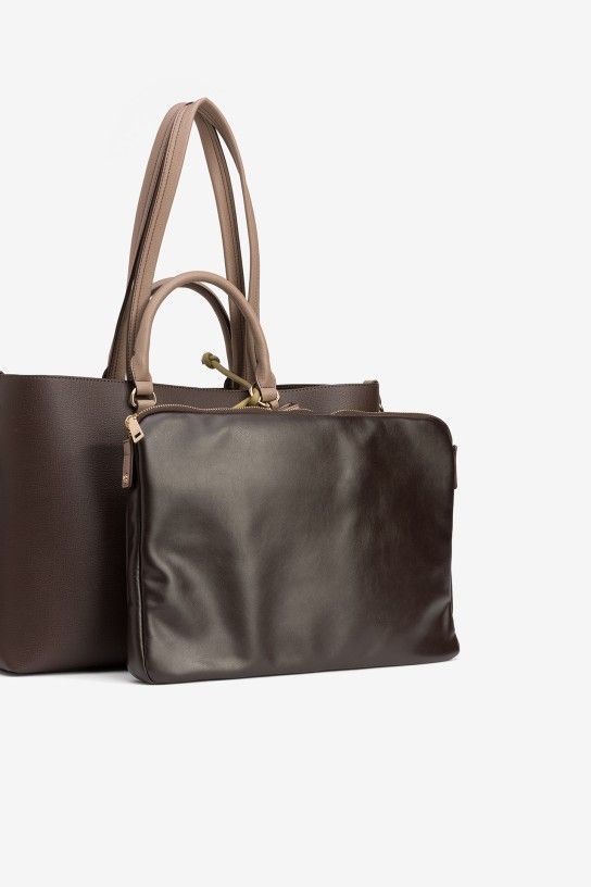 Tiffosi Mariya Tote Bag | Chocolate 10068113