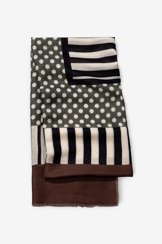 Tiffosi Guadalupe  Scarf | Brown 10068281