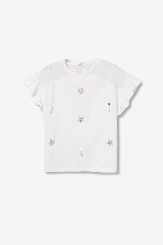 Tiffosi Aponi Loose T-Shirt  | White 10065818