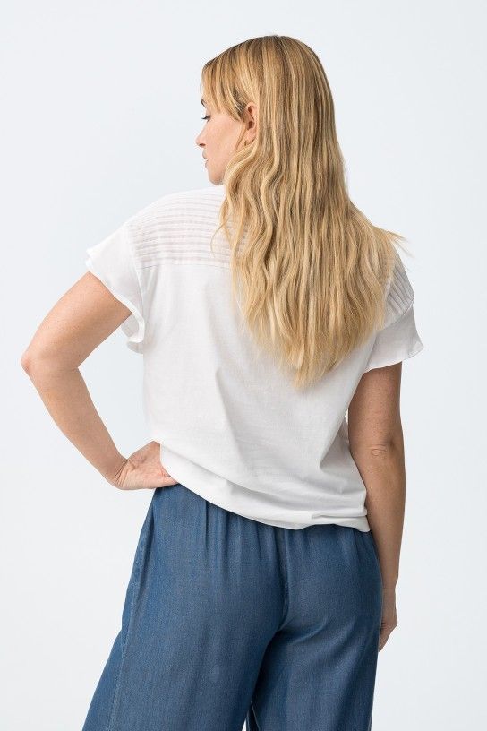 Tiffosi Aponi Loose T-Shirt  | White 10065818