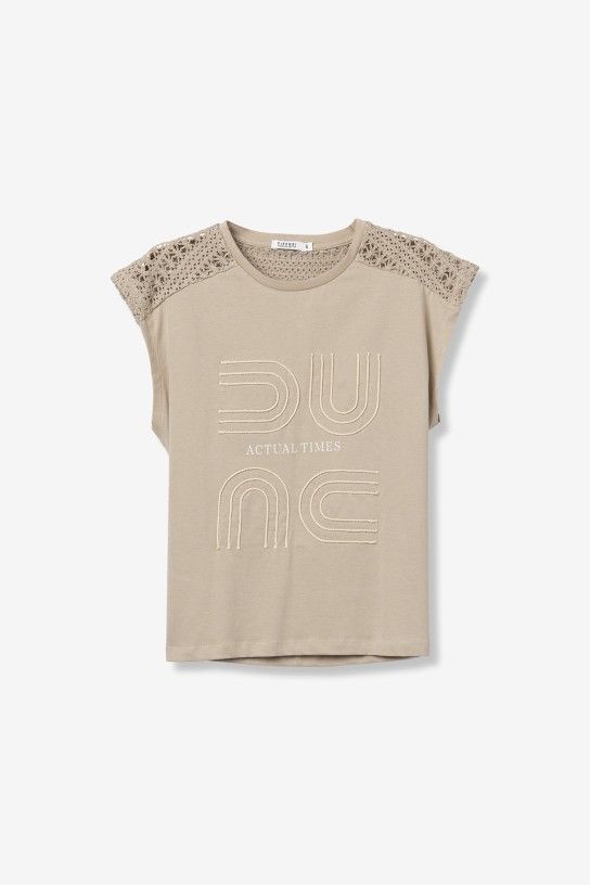Tiffosi Jellicent T-Shirt | Beige 10065843