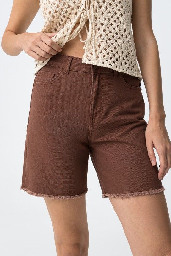 Tiffosi Benny Shorts Frayed Hem | Toffe 10065777