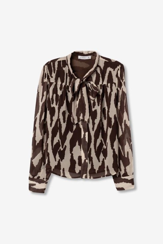Tiffosi Jordania L/S Shirt | Chocolate 10067284