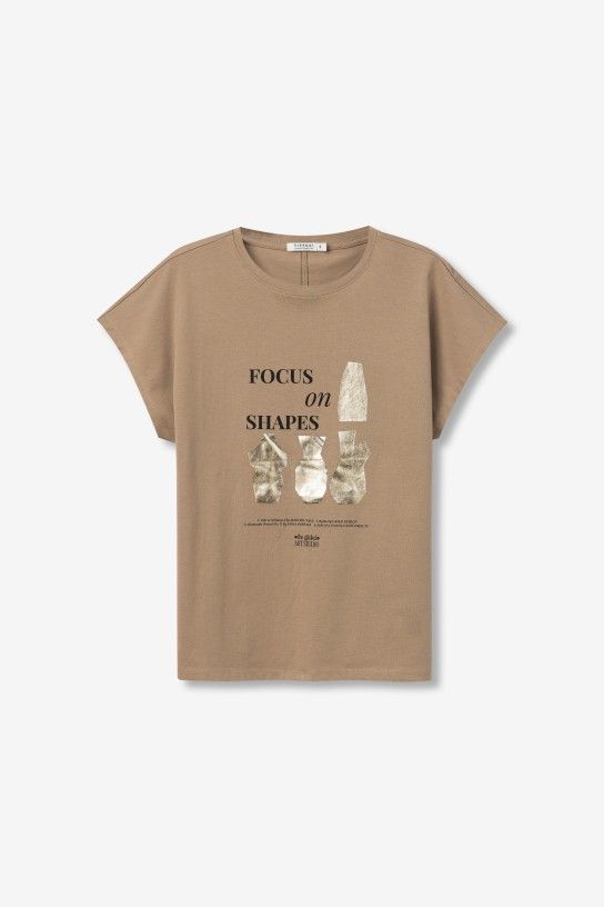 Tiffosi Madrid S/S T-Shirt | Beige 10067303