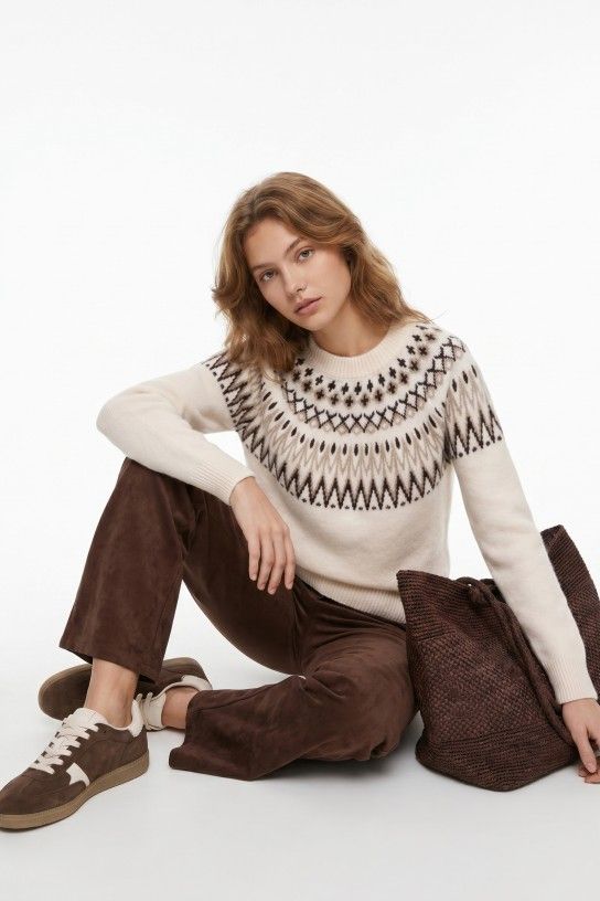 Tiffosi Alberta Fair Isle Knit Sweater | Birch 10069205