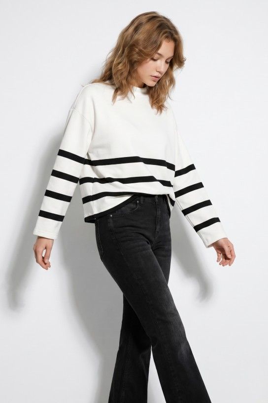 Tiffosi Hysteria Sweater Top | Black 10067454